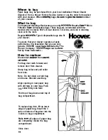 Preview for 22 page of Hoover Legacy Supreme S2200 Owner'S Manual