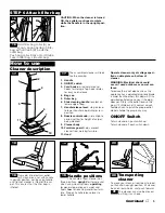 Preview for 5 page of Hoover Lightweight Commercial Cleaner Operating Instructions Manual