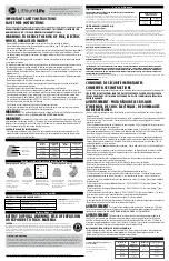 Preview for 1 page of Hoover LithiumLife BH03100 Quick Start Manual