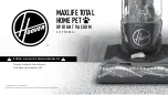 Hoover MAXLIFE TOTAL HOME PET User Manual preview