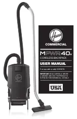 Hoover MPWR 40V CH93619 User Manual предпросмотр