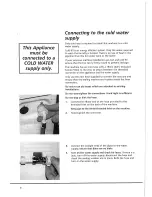 Preview for 8 page of Hoover NEXTRA 6 Instruction Book