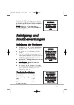 Preview for 53 page of Hoover Nextra HNC771X Instruction Book