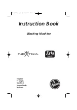 Hoover Nextra HNF6137 Instruction Book preview