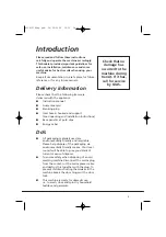 Preview for 3 page of Hoover Nextra HNF6137 Instruction Book