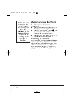 Preview for 16 page of Hoover Nextra HNF6137 Instruction Book