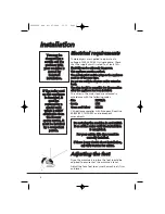 Preview for 8 page of Hoover Nextra HNV171X Instruction Book