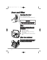 Preview for 14 page of Hoover Nextra HNV171X Instruction Book