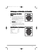 Preview for 31 page of Hoover Nextra HNV171X Instruction Book