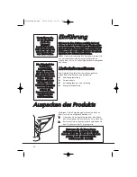 Preview for 36 page of Hoover Nextra HNV171X Instruction Book