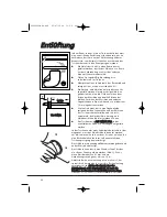 Preview for 40 page of Hoover Nextra HNV171X Instruction Book