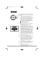 Preview for 46 page of Hoover Nextra HNV171X Instruction Book