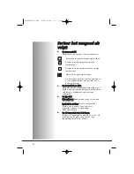 Preview for 58 page of Hoover Nextra HNV171X Instruction Book