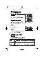 Preview for 59 page of Hoover Nextra HNV171X Instruction Book