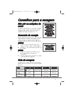 Preview for 75 page of Hoover Nextra HNV171X Instruction Book