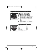 Preview for 79 page of Hoover Nextra HNV171X Instruction Book