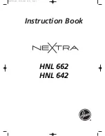 Preview for 1 page of Hoover Nextra Mega Load Instruction Book