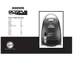 Hoover OCTOPUS User Instructions preview