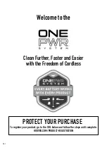 Preview for 2 page of Hoover ONE PWR bh53350 User Manual