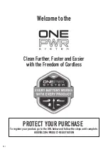 Preview for 2 page of Hoover ONE PWR SPOTLESS GO User Manual