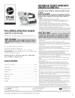 Preview for 9 page of Hoover ONEPWR BH90100 User Manual