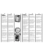 Preview for 2 page of Hoover OPH 147 User Instructions