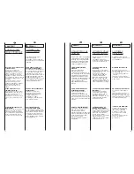 Preview for 30 page of Hoover OPH 147 User Instructions