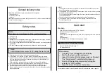 Preview for 3 page of Hoover OPH 716 DF Instructions For Use Manual