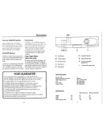 Preview for 5 page of Hoover Optima D 830 User Manual