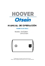 Preview for 14 page of Hoover Otstein OHTC100H Instruction Manual