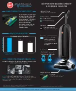 Предварительный просмотр 2 страницы Hoover Platinum Collection UH30010COM Brochure