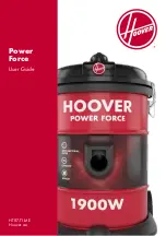 Предварительный просмотр 1 страницы Hoover Power Force HT87-T1-ME User Manual