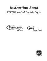 Hoover PPV160 Instruction Book preview