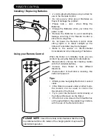 Предварительный просмотр 16 страницы Hoover ROBO.COM RVC0011 User Manual