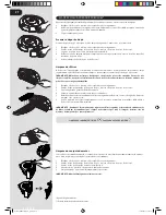 Предварительный просмотр 91 страницы Hoover Robocom 2 Instruction Manual