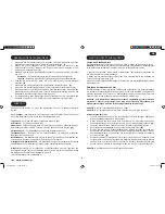 Предварительный просмотр 10 страницы Hoover RUSH Instruction Manual