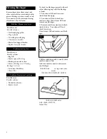 Preview for 8 page of Hoover S1420050 Owner'S Manual