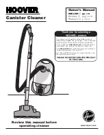 Предварительный просмотр 1 страницы Hoover S3330 Owner'S Manual