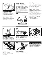 Предварительный просмотр 5 страницы Hoover S3510050 Owner'S Manual