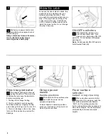 Предварительный просмотр 4 страницы Hoover S3612 - Household Vacuum Cleaners Owner'S Manual