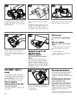 Предварительный просмотр 10 страницы Hoover S3621 Owner'S Manual