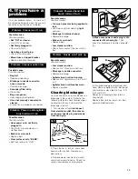 Предварительный просмотр 13 страницы Hoover S3621 Owner'S Manual