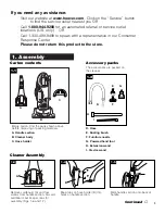 Предварительный просмотр 3 страницы Hoover SAVVY Turbo Owner'S Manual