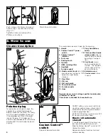 Предварительный просмотр 4 страницы Hoover SAVVY Turbo Owner'S Manual