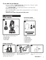 Предварительный просмотр 3 страницы Hoover Savvy U8185 Owner'S Manual