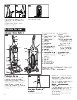 Предварительный просмотр 4 страницы Hoover Savvy U8185 Owner'S Manual