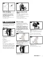 Предварительный просмотр 7 страницы Hoover Savvy U8185 Owner'S Manual