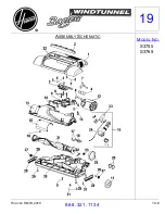 Предварительный просмотр 8 страницы Hoover SH40040 Assembly & Parts List