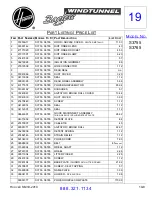 Предварительный просмотр 9 страницы Hoover SH40040 Assembly & Parts List