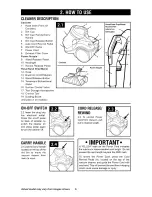 Preview for 6 page of Hoover SH40055 Owner'S Manual